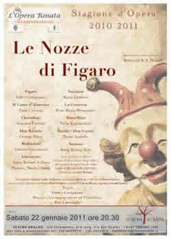 Manifesto Nozze di Figaro