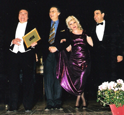 Concerto a Novellara il 25 aprile 1999 con Cecchele, Franco Tagliavini, Daniela Favi Borgognoni e A. Zese