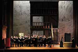 Recensione opera lirica Falstaff di Giuseppe Verdi al Teatro Farnese di Parma in occasione del Festival Verdi 2011