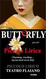 Piccola Lirica al teatro Flaiano roma con Tosca e Madama Butterfly di Giacomo Puccini