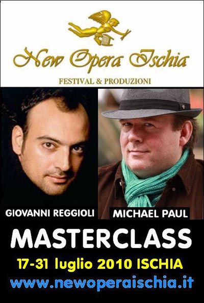 New Opera Ischia presenta Masterclass per cantanti lirici professionisti