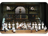 Atto II Coro del Teatro Regio di Par,a, al centro Ivan Magrì (Edoardo di Sanval) - Un Giorno di Regno di Giuseppe Verdi - Teatro Regio di Parma 2010