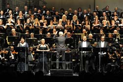 Coro Teatro Regio di Parma diretto da Martino Faggiani, Messa da Requiem Giuseppe Verdi Festival Verdi 2011