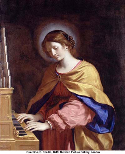 S. Cecilia di Guercino - 1649 - Dulwich Picture Gallery LONDRA