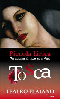 Manifesto Tosca della Piccola Lirica